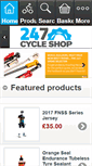 Mobile Screenshot of 247cycleshop.com